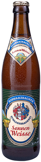 Sonnen Weisse Flasche